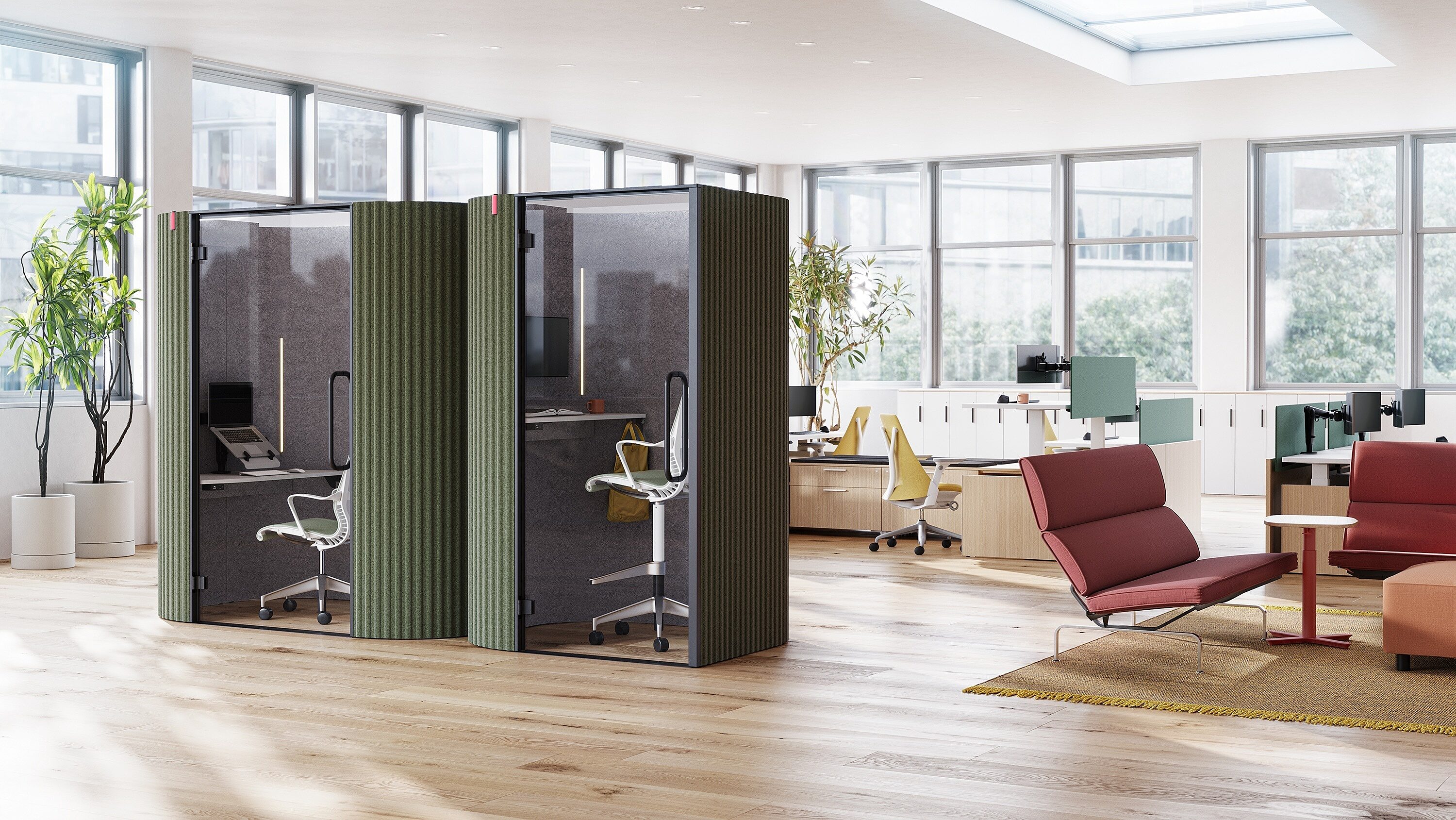Herman Miller Bay Work Pod Image Gallery 03