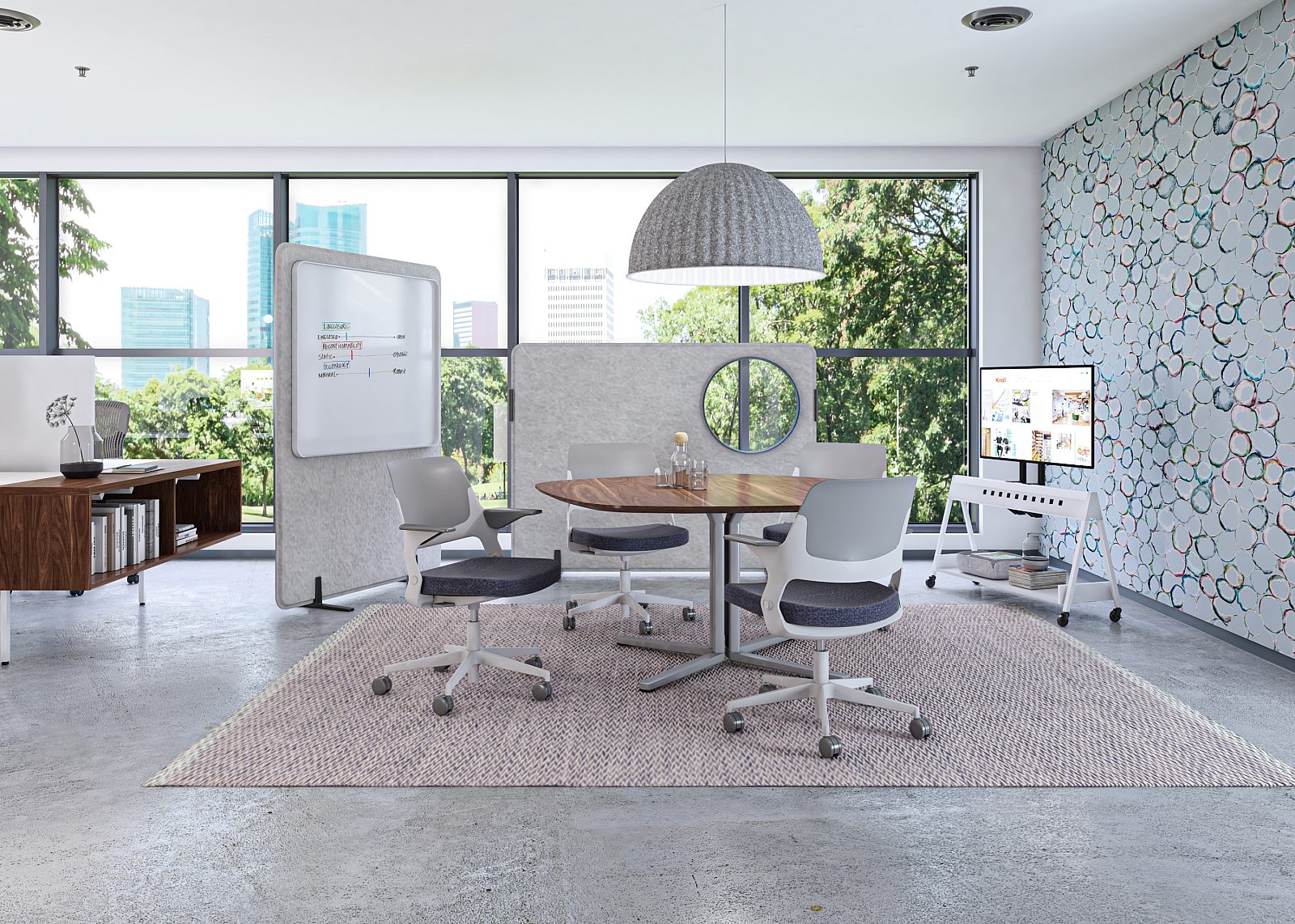 Knoll Environment Inlet Screens by Knoll | APG an OfficeWorks Company