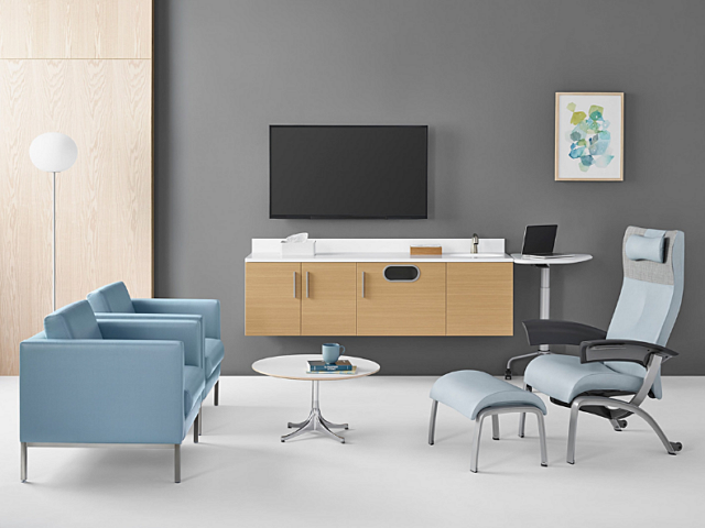 Office Works Miller Knoll Healthcare Innovation Seating Homepage Module
